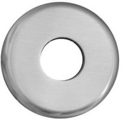 Rosace gaine technique Ø 45 mm, chromé mat