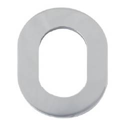 Rosace protecteur de cylindre A2P**, inox brossé 304