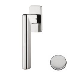 Béquille de fenêtre ESPRIT sur rosace rectangulaire, chromé mat